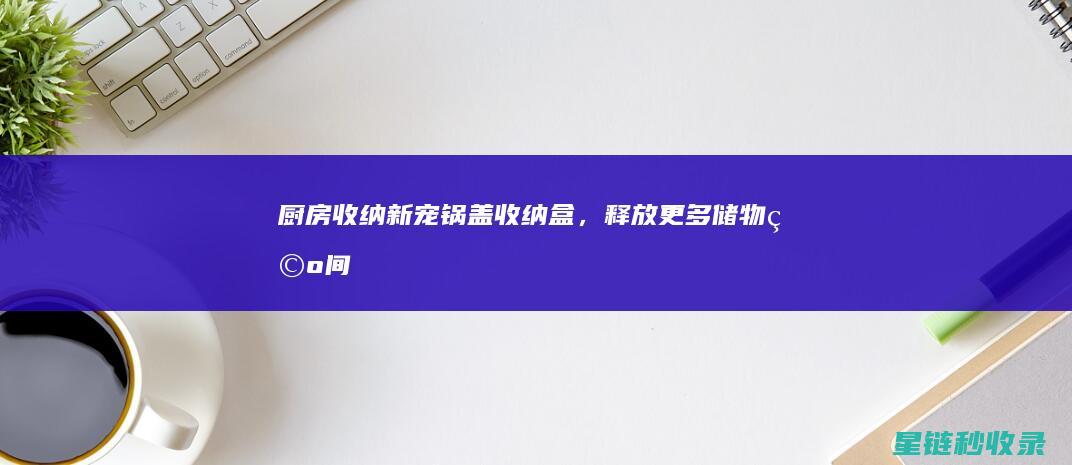 厨房收纳新宠：锅盖收纳盒，释放更多储物空间 (厨房收纳新宠物用品)